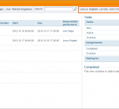 Multilingual user interface in DocLogix